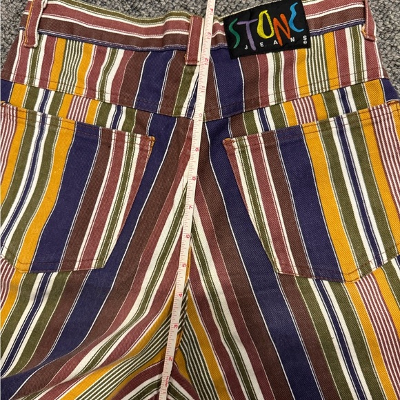Stone Jeans Multicolor Striped Pants - Picture 6 of 7